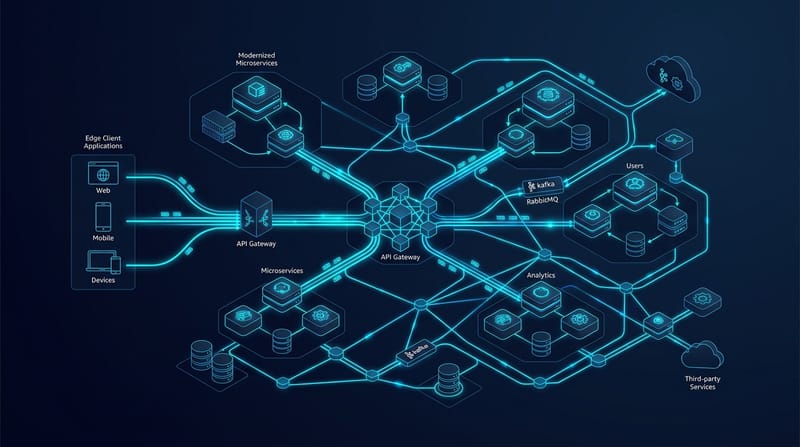 Enterprise API Modernization diagram architecture